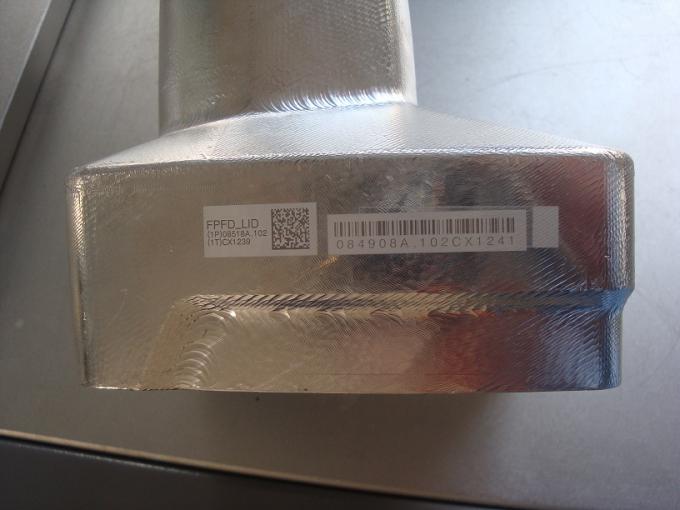 Máquina de la marca del laser de la fibra de la alta precisión para el código de barras de aluminio de los productos