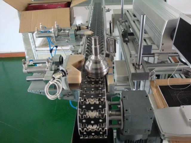 máquina de la marca del laser del diodo 75W para el bolso que embala, marca industrial del laser