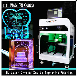 China puntos internos cristalinos/minuto de la velocidad 120.000 de la máquina de grabado del laser 3D 2000HZ proveedor