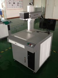 China Para la máquina de cobre amarillo de aluminio 50W de la marca del laser de la fibra del grabado en acero proveedor